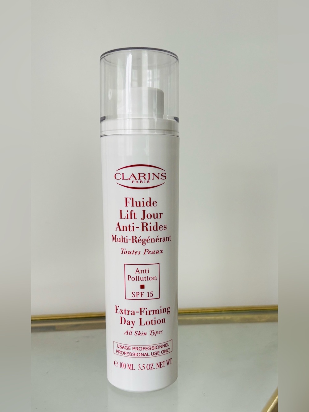 Clarins Fluide Lift Jour Anti-Rides / Extra-Firming Day Lotion 3.5 Fl Oz SPF 15